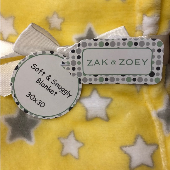 Zak & Zoey Bedding Zak Zoey Soft Cuddly Stars Baby Blanket Nwt